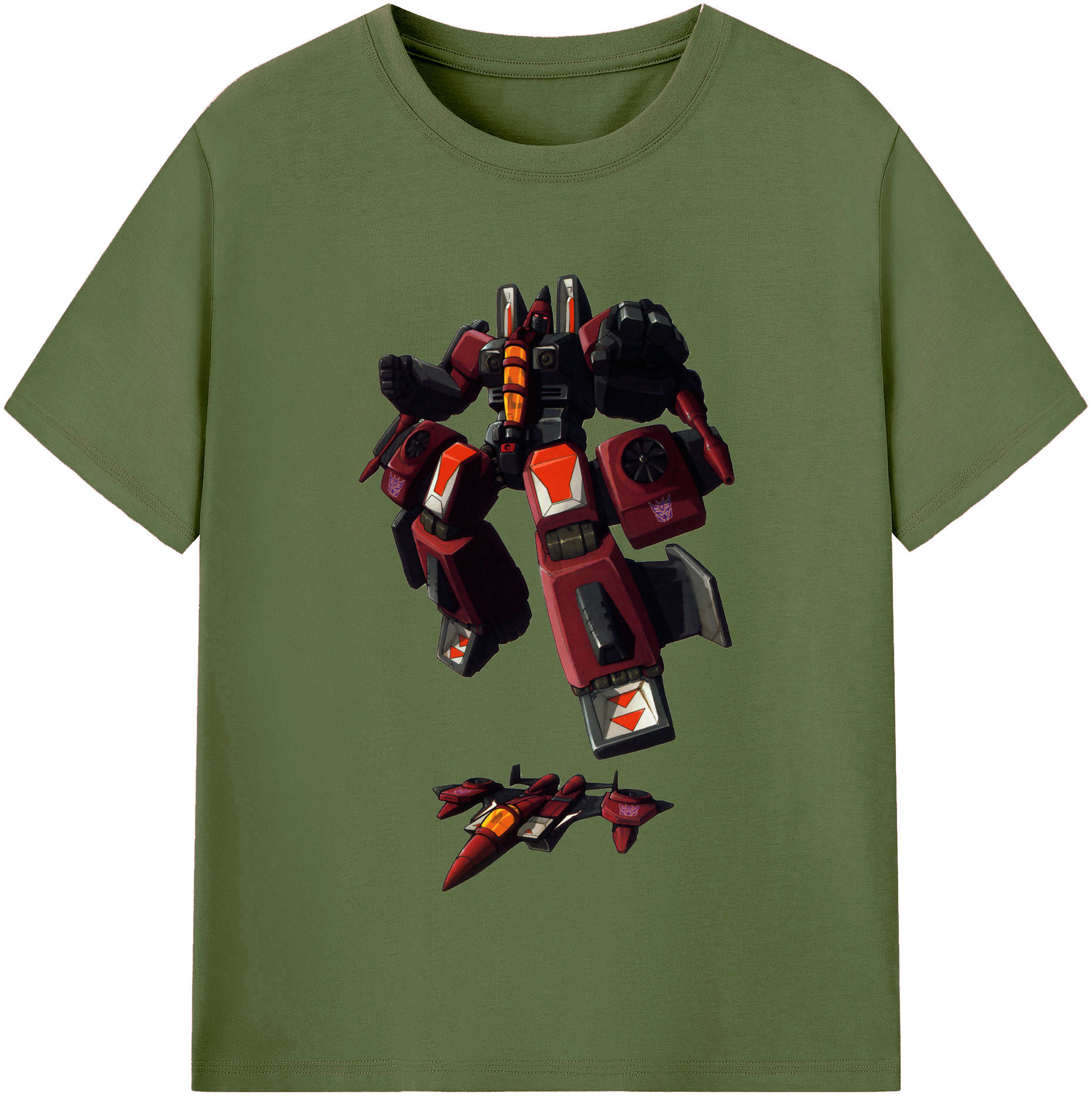 （画像用）  綿100％半袖Tシャツ（フロントプリント）